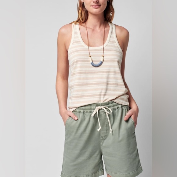Faherty Sunwashed Racer Back Tank Sz S NEW - Picture 1 of 8